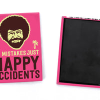 Magnet: Bob Ross "Happy Accidents" - Pack of 6