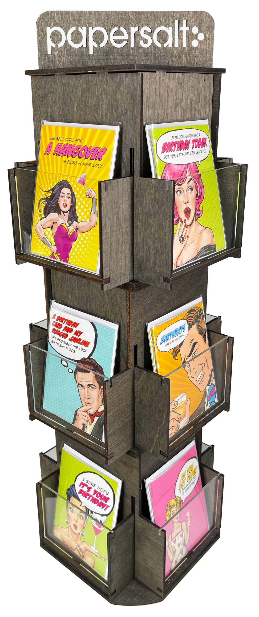 Display: Greeting Card Spinner