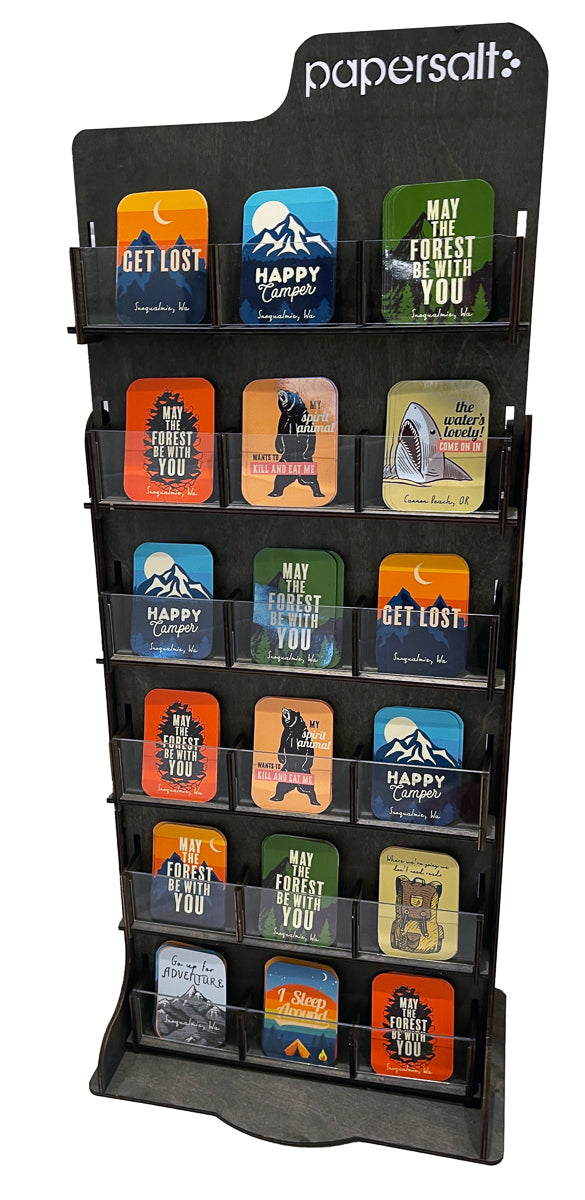 Display: 36 Pocket Tabletop Spinner Display