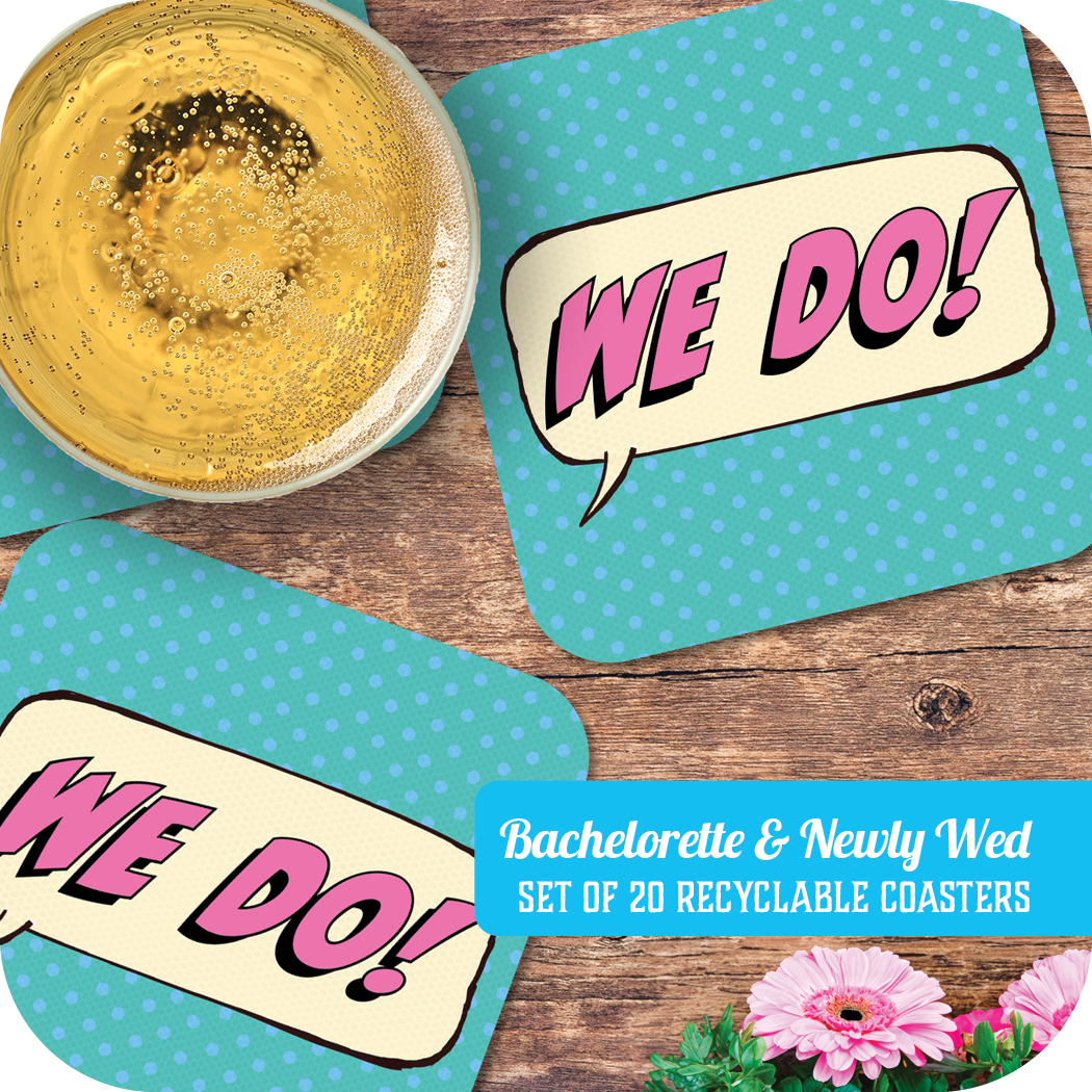 Coaster: Pop Life, We Do! - Pack of 6