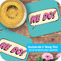Coaster: Pop Life, We Do! - Pack of 6