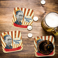 Coaster: Holiday, Happy Treason Day Peasants - Pack of 6