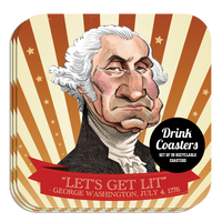 Coaster: Holiday, Let's Get Lit - Pack of 6