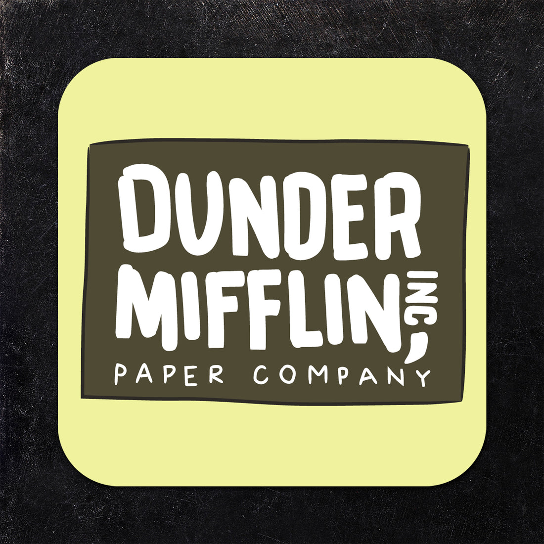 Coaster: The Office, The Office Everyday Coaster Set of 5 - Pack of 6