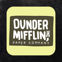 Coaster: The Office, The Office Everyday Coaster Set of 5 - Pack of 6