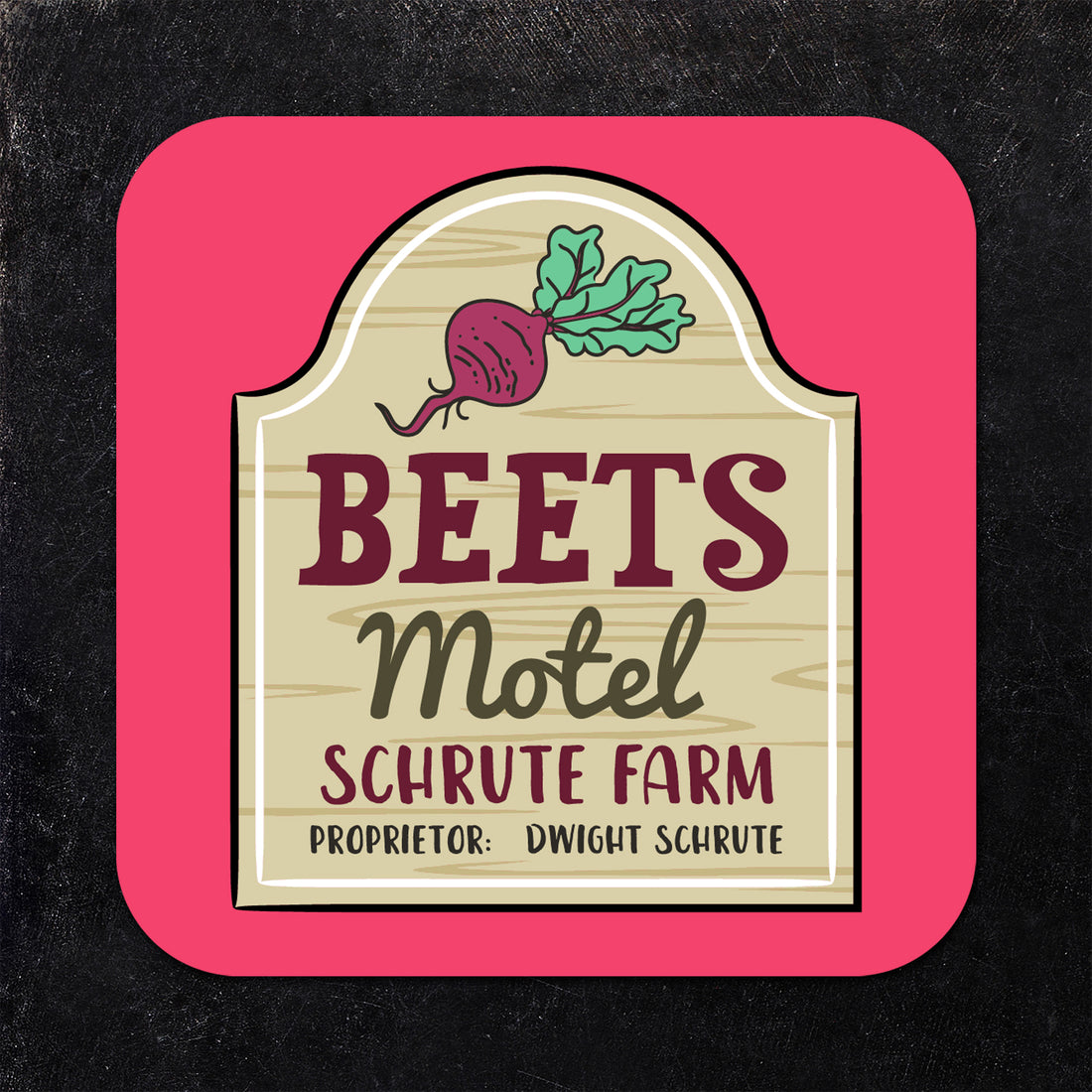 Coaster: The Office, The Office Everyday Coaster Set of 5 - Pack of 6