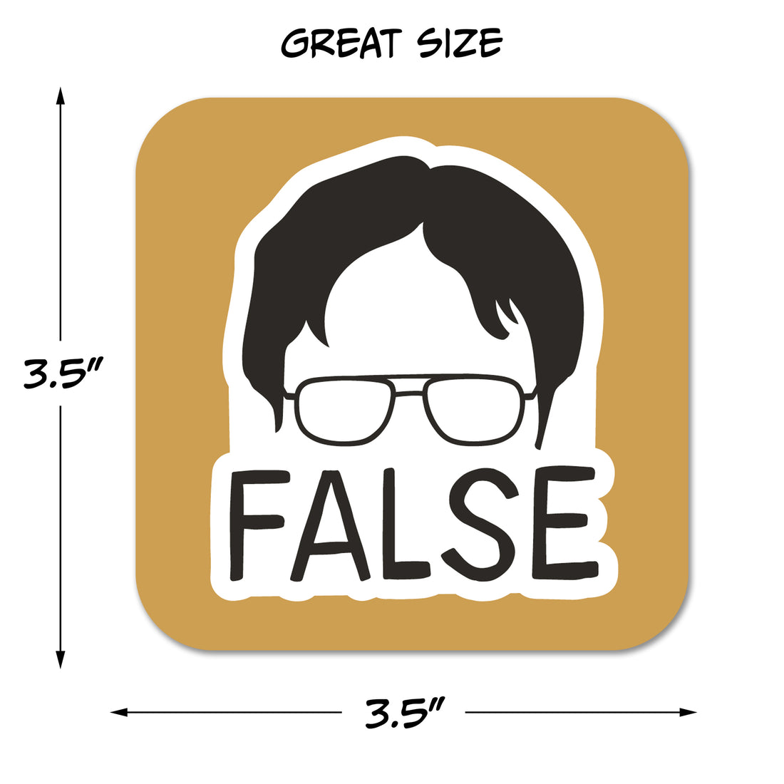 Coaster: The Office, The Office Everyday Coaster Set of 5 - Pack of 6