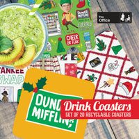 Coaster: The Office, The Office Holiday Coaster Set of 5 - Pack of 6