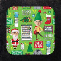 Coaster: The Office, The Office Holiday Coaster Set of 5 - Pack of 6