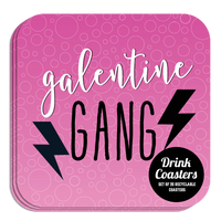 Coaster: Holiday, Galentine Gang - Pack of 6