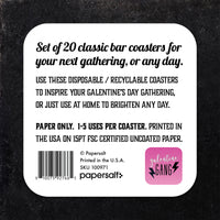 Coaster: Holiday, Galentine Gang - Pack of 6
