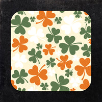 Coaster: Holiday, St. Patricks Clover Pattern - Pack of 6