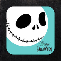 Coaster: Holiday, Halloween Ghost Faces Set - Pack of 6