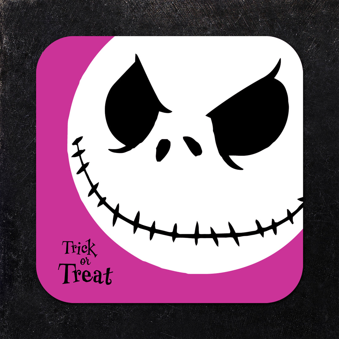 Coaster: Holiday, Halloween Ghost Faces Set - Pack of 6