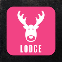 Coaster: Holiday, Sleigh Apertif Lift Lodge - Pack of 6