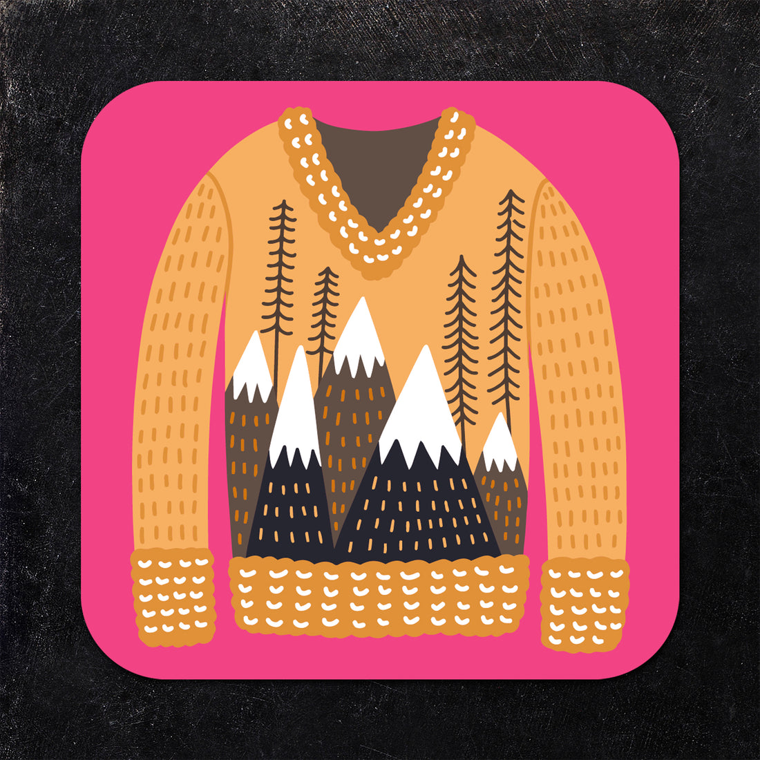 Coaster: Holiday, Christmas Sweaters Set - Pack of 6