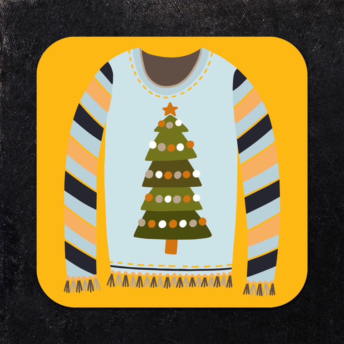 Coaster: Holiday, Christmas Sweaters Set - Pack of 6