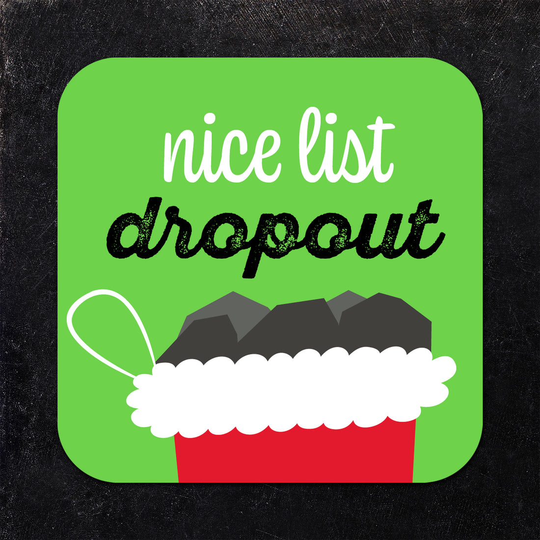 Coaster: Holiday, Christmas Satirical Set - Pack of 6