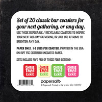 Coaster: Holiday, Christmas at the Lake Set - Pack of 6