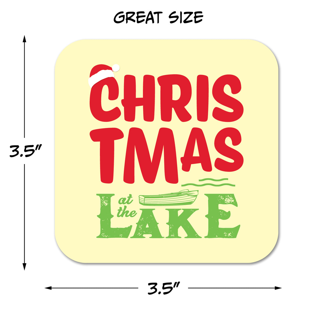 Coaster: Holiday, Christmas at the Lake Set - Pack of 6