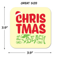 Coaster: Holiday, Christmas at the Beach Set - Pack of 6