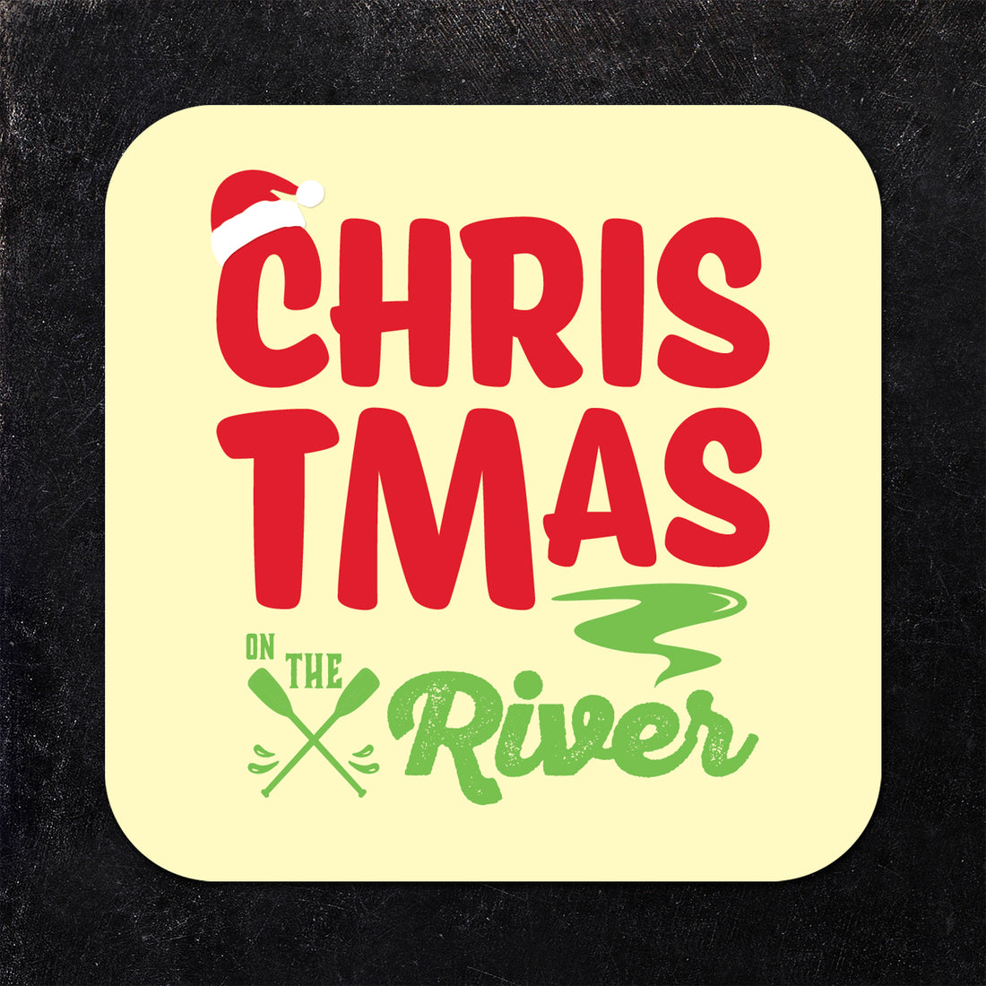 Coaster: Holiday, Christmas on the River Set - Pack of 6