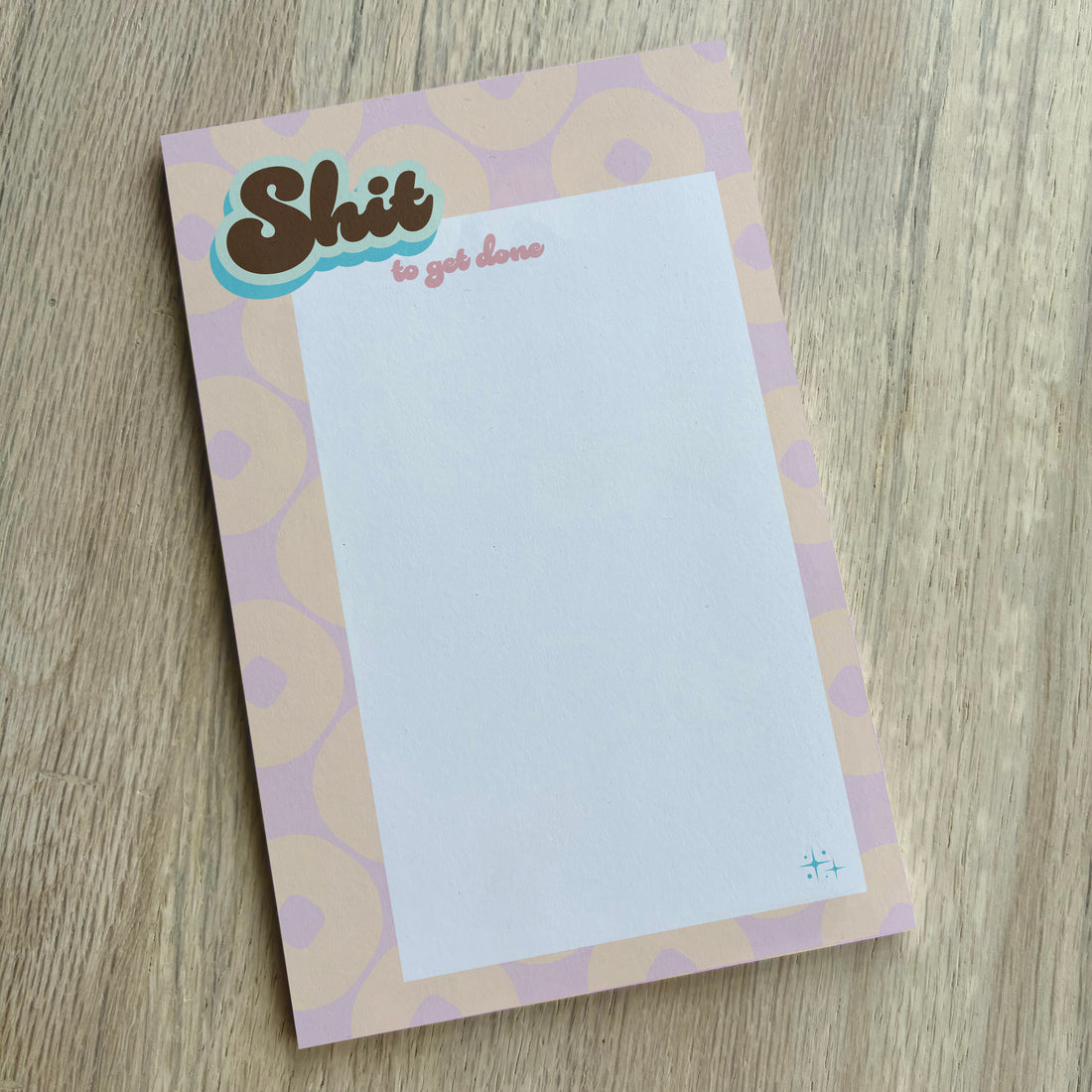 Notepad: Salty, Shit To Get Done - Pack of 6