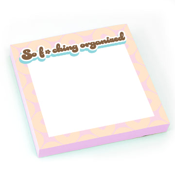 Sticky Note: Salty, So F*cking Organized - Pack of 6