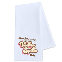 Tea Towel: Salty, Keep This Towel Pretty: Vodka Spills Only - Pack of 6