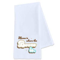 Tea Towel: Salty, Home is Where the Booze Is - Pack of 6