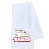 Tea Towel: Salty, Thank God for Elastic Waistbands - Pack of 6