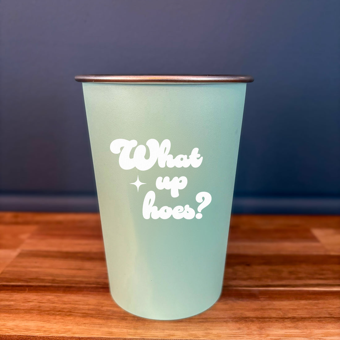 Pint Glass: Salty, What Up Hoes? - Pack of 6