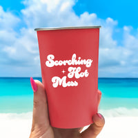 Pint Glass: Salty, Scorching Hot Mess - Pack of 6
