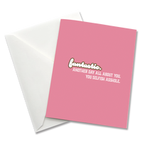 Greeting Card: Salty, Fantastic, another day all about you - Pack of 6