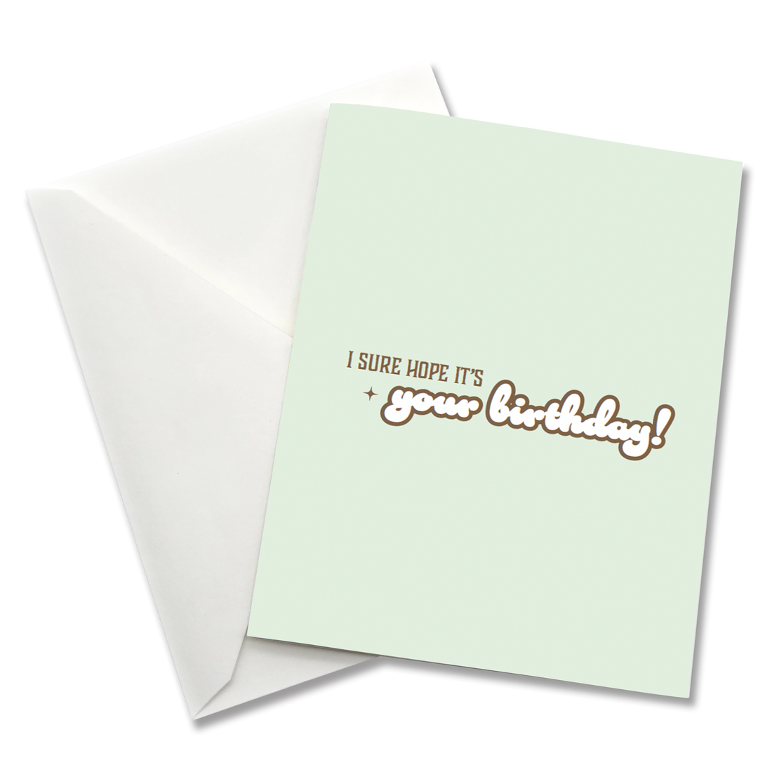Greeting Card: Salty, I sure hope its your birthday - Pack of 6