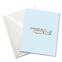 Greeting Card: Salty, Thanks for the open bar - Pack of 6