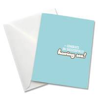 Greeting Card: Salty, Congrats on successfully having sex - Pack of 6