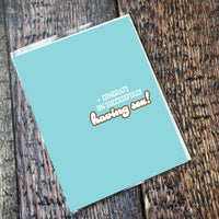 Greeting Card: Salty, Congrats on successfully having sex - Pack of 6