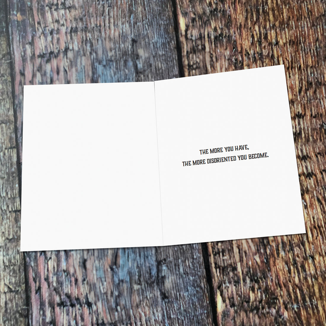 Greeting Card: Salty, Birthdays are like alcohol - Pack of 6