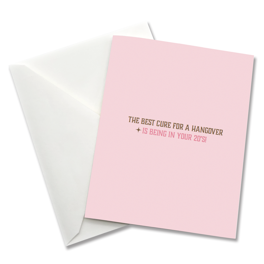 Greeting Card: Salty, The best cure for a hangover - Pack of 6