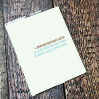 Greeting Card: Salty, Another Birthday Down - Pack of 6
