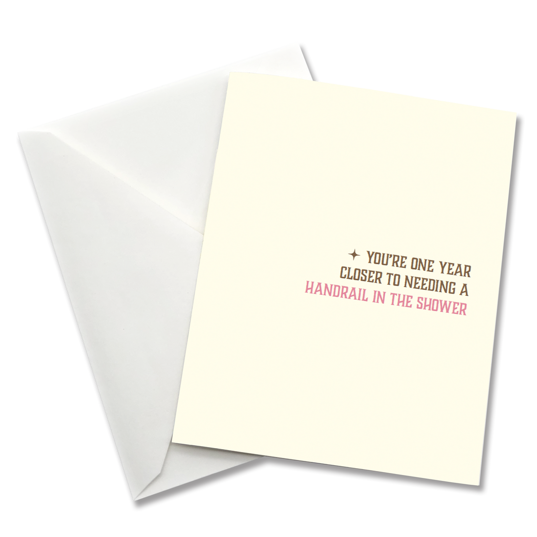Greeting Card: Salty, Youre one year closer - Pack of 6