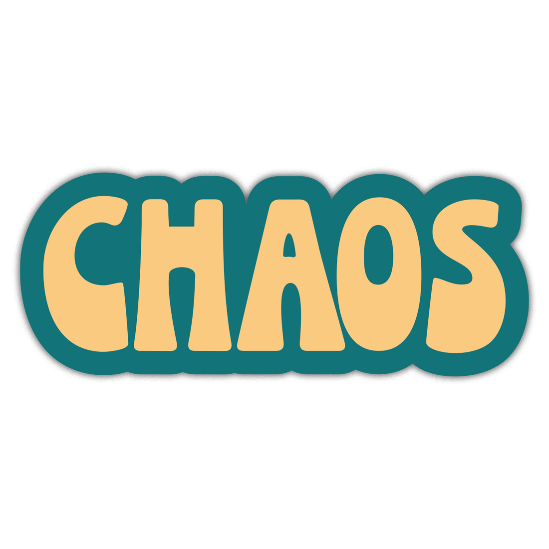 Sticker: Chaos - Pack of 25