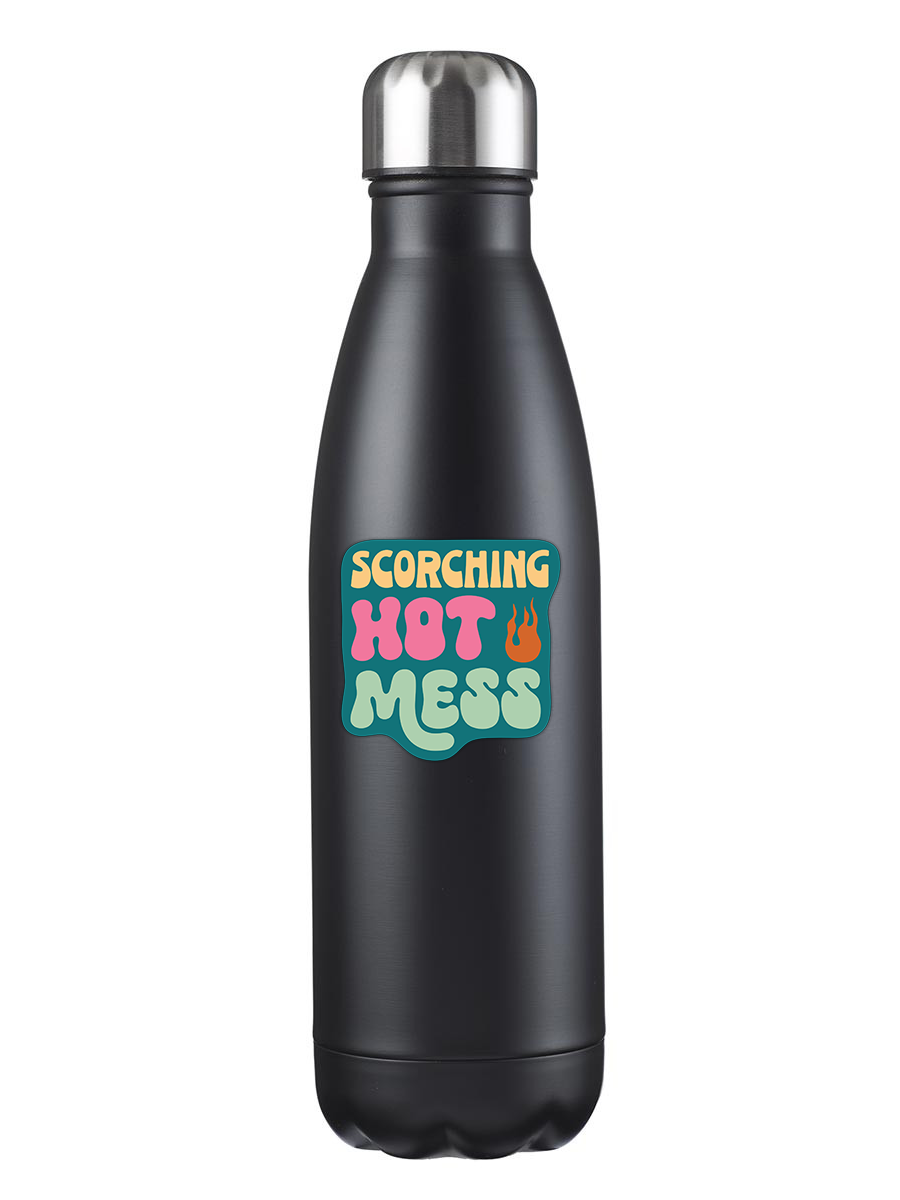 Sticker: Scorching Hot Mess - Pack of 25