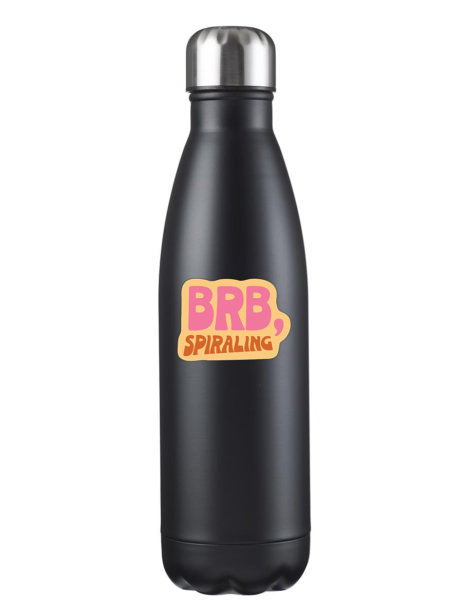 Sticker: BRB, Spiraling - Pack of 25