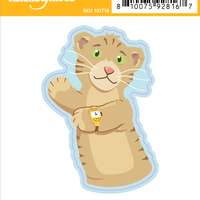 Sticker: Mister Rogers, Daniel Striped Tiger