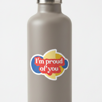 Sticker: Mister Rogers, I'm Proud of You