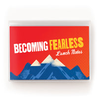 Lunch Notes: Becoming Fearless - Pack of 10 Sets