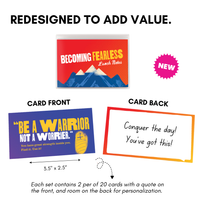 Lunch Notes: Becoming Fearless - Pack of 10 Sets