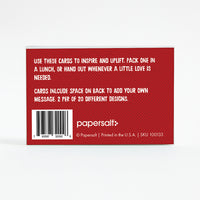 Lunch Notes: Grit for Boys - Pack of 10 Sets